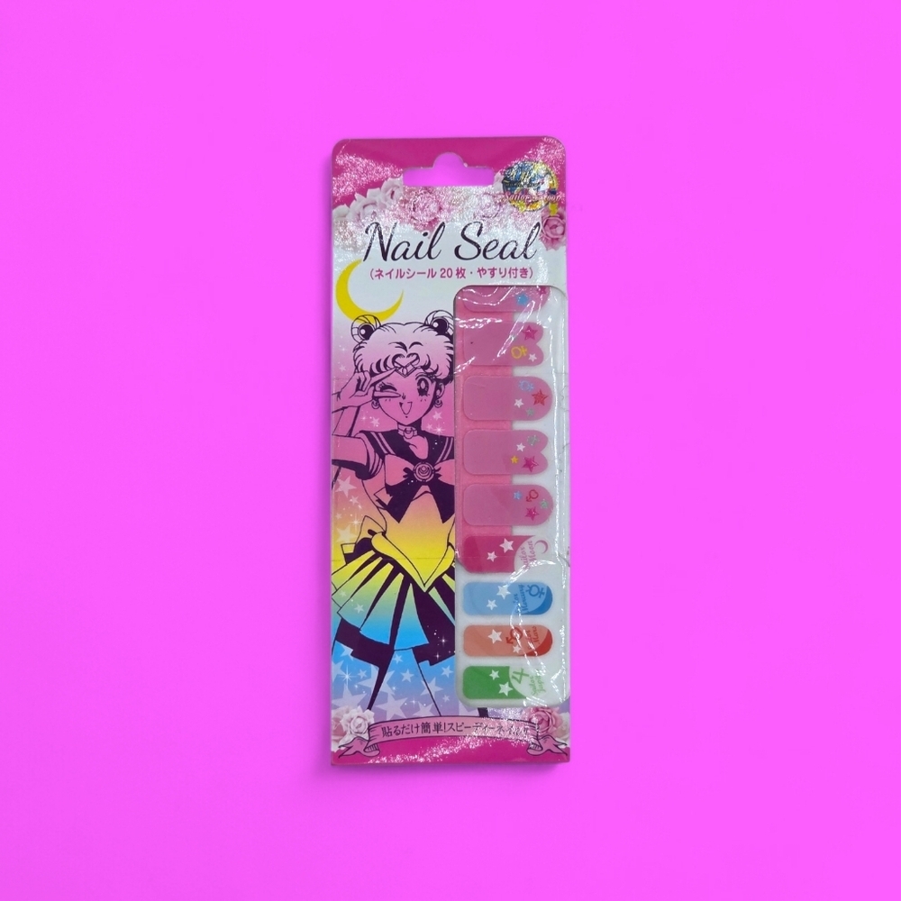 Sailor Moon Nail Seal Guardian Star Symbols Nail Stickers